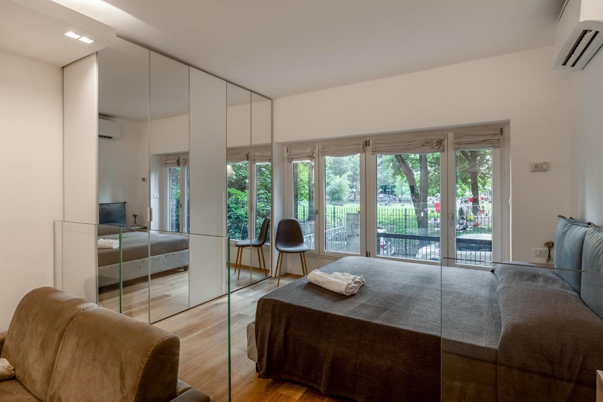 Appartamento In Centro Vista Parco - Biancospino Apartments Milan Bagian luar foto